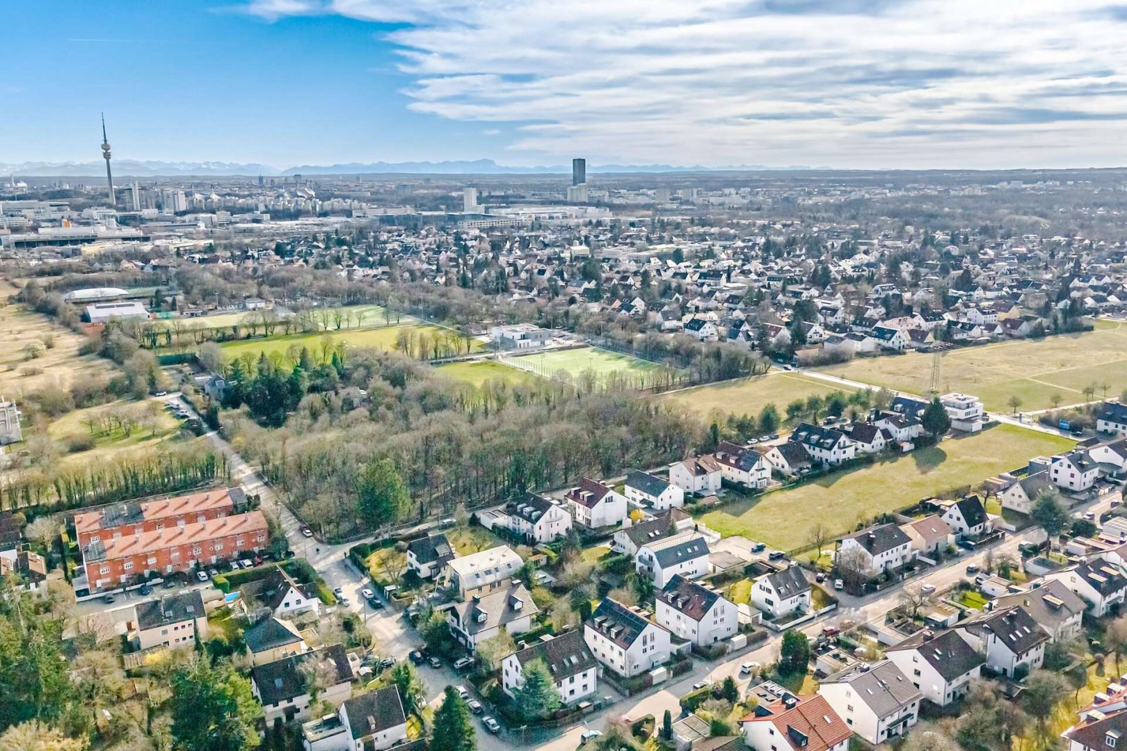 Sportanlage in direkter Nähe