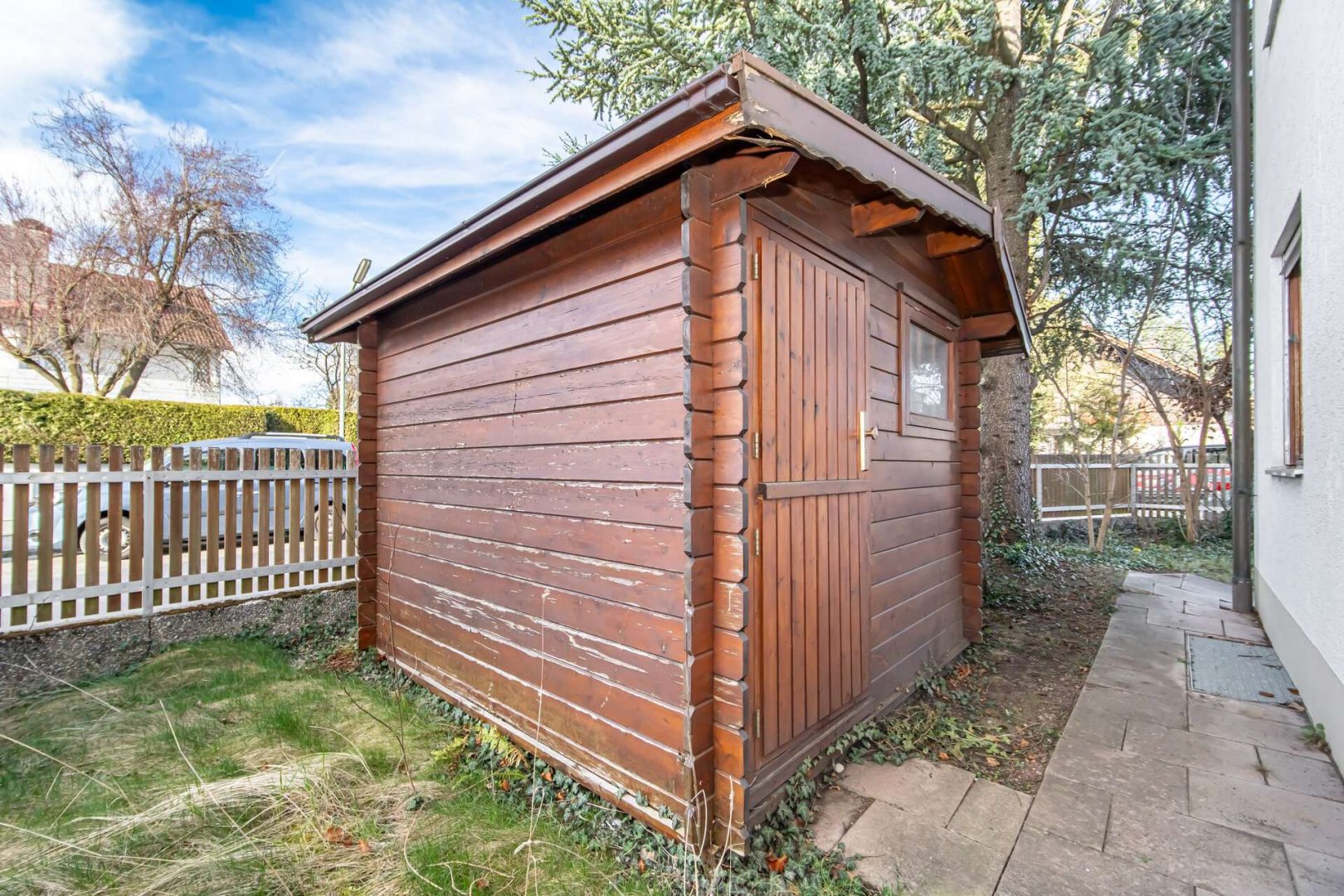 Eigener kleiner Schuppen