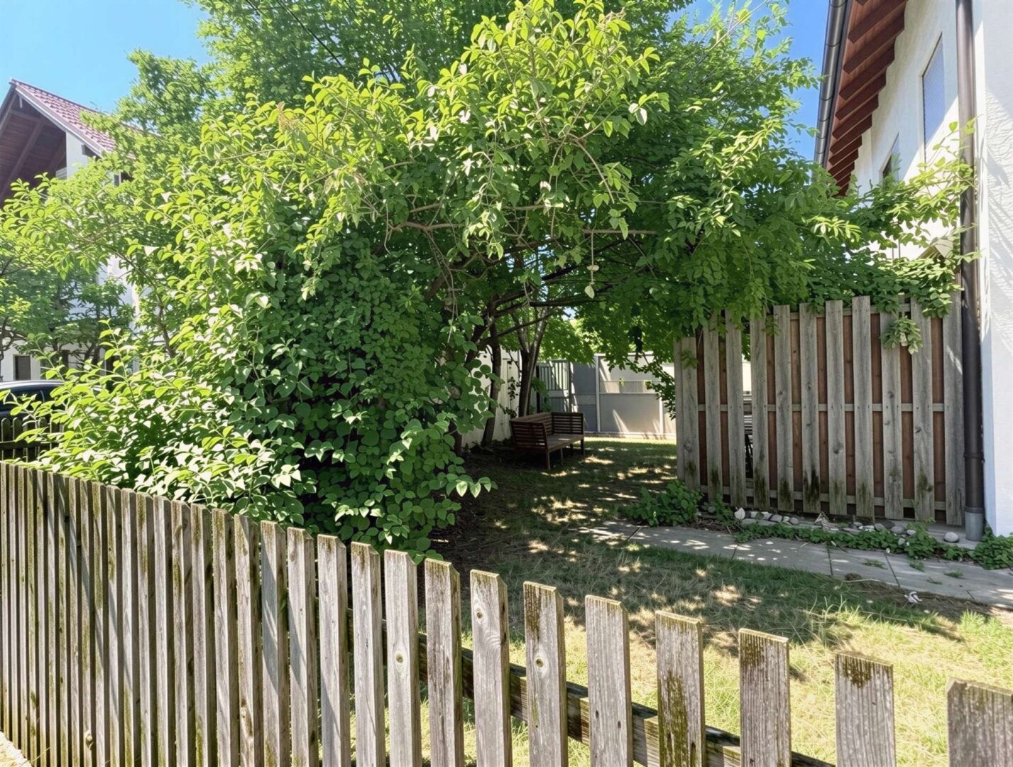 Garten von aussen