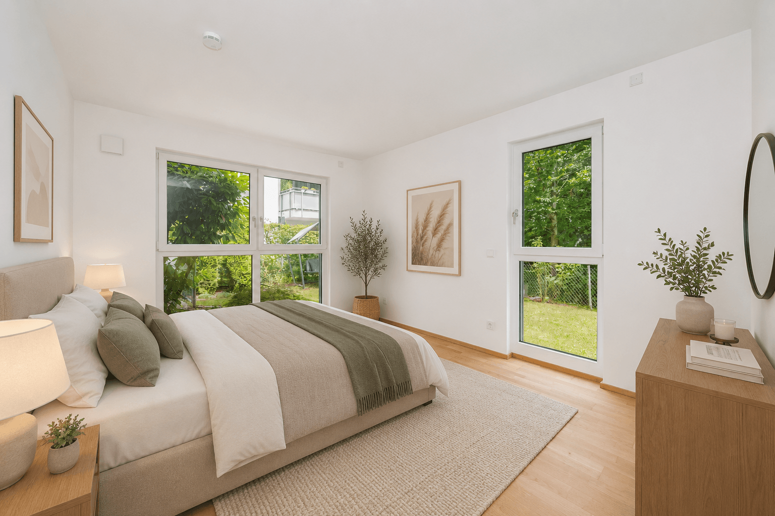 Visualisierung (KI) Schlafzimmer