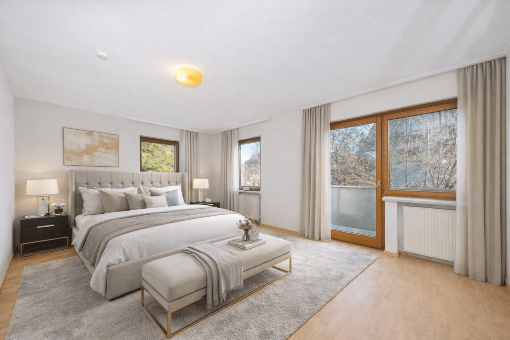 Schlafzimmer 1. OG - KI Visualisierung