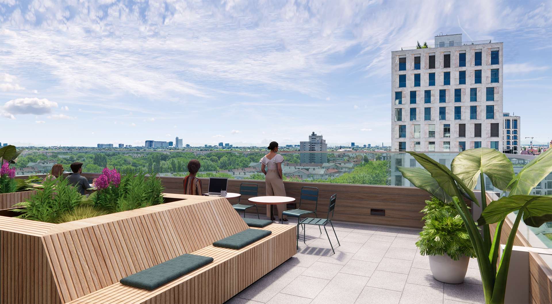 Skylounge - Visualisierung