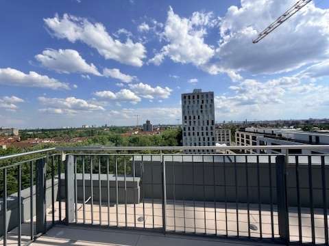 Ausblick Richtung Schwabing