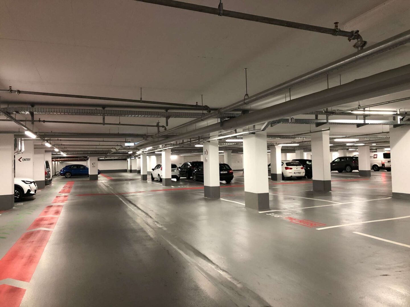 Tiefgaragenparkgarage