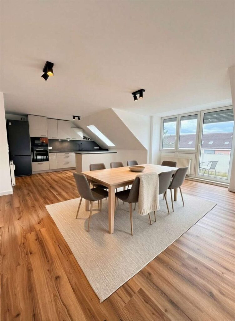 Wohn-Esszimmer - (KI generiert)