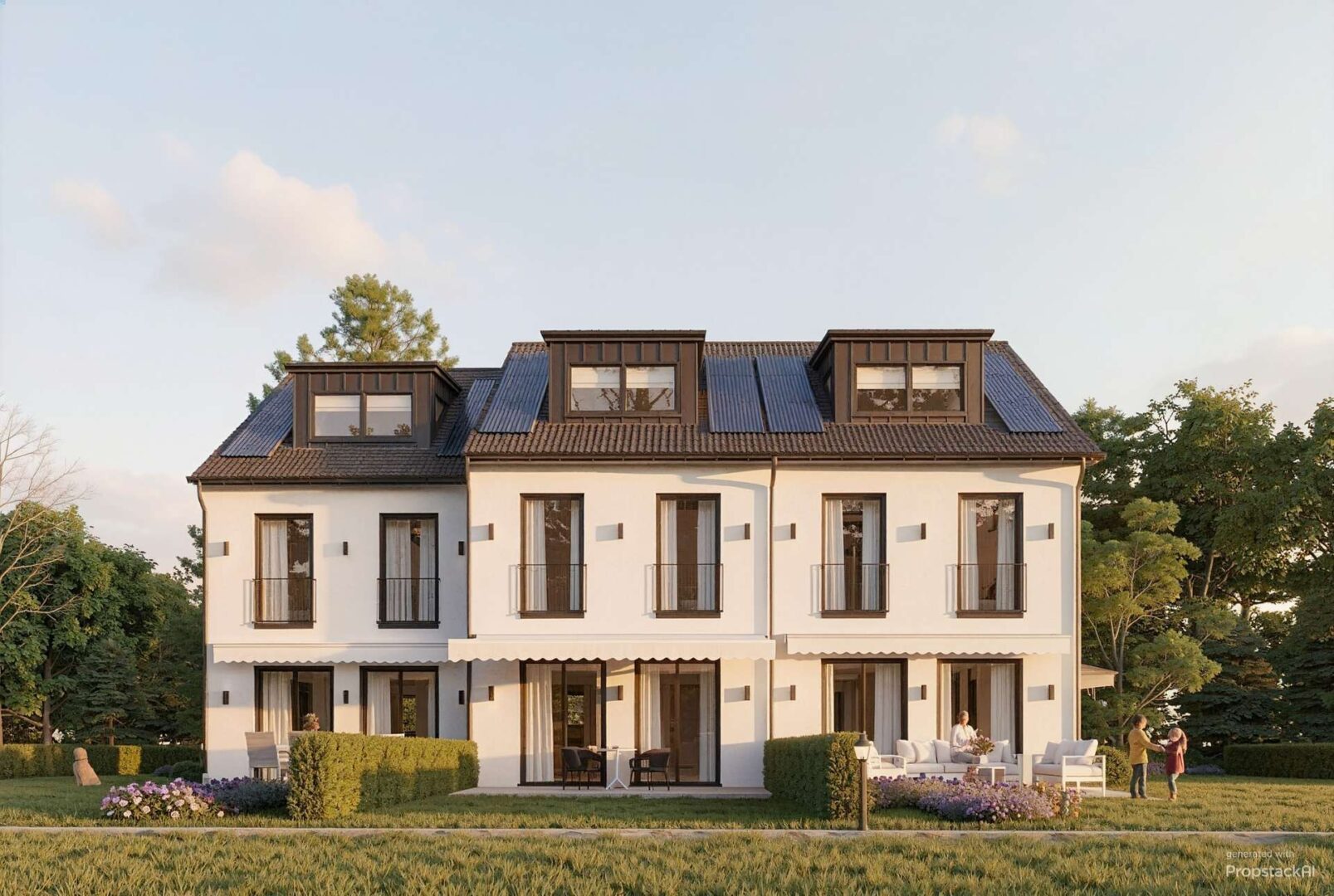 Süd-Ansicht Visualisierung
